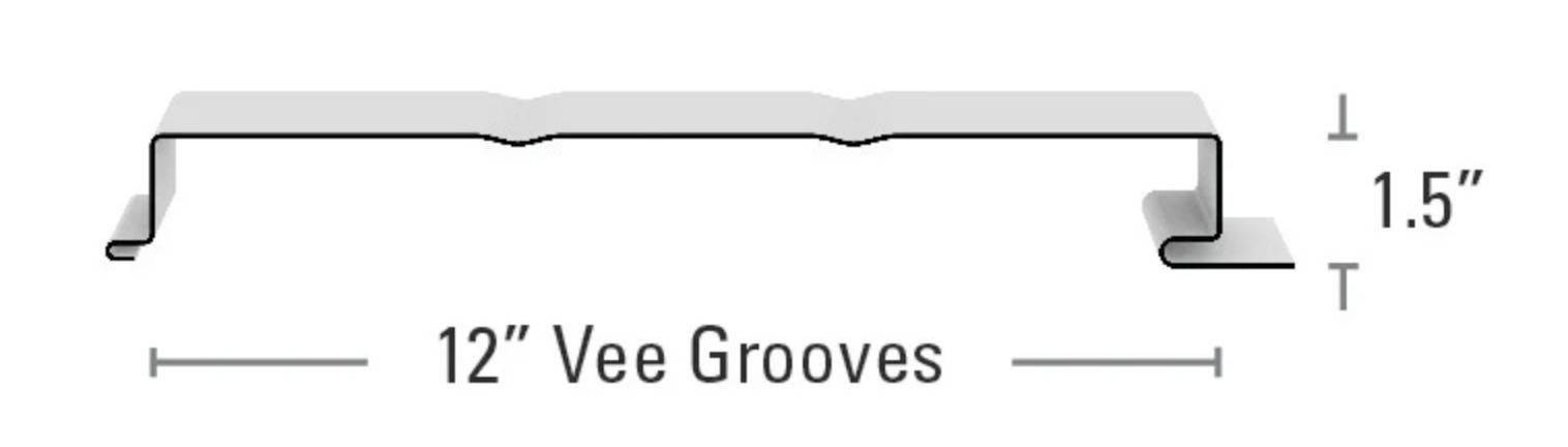 FW Panel Vee Grooves Dgm